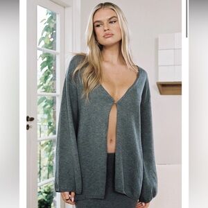 SNDYS August Knit Top Grey S